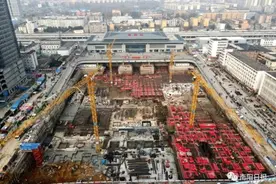 南阳火车站站前广场施工进展如何？请看高清大图图片