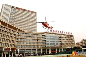 打通空中“生命线”！赣医一附院启用直升机转运病危老人图片