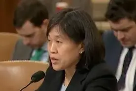 拜登将提名华裔美国人担任美国贸易代表，她曾在中国教英语图片