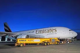 疫情艰难，这家航司却收了三架大胖A380，还有节日大餐相送！|航司动态图片