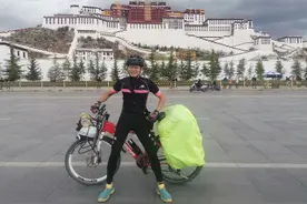 268天29576公里，四川小伙骑着单车环游中国图片