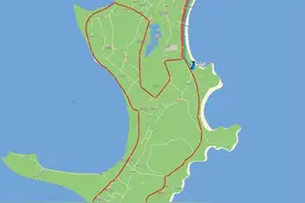 2021年妈祖（湄洲岛）女子半程马拉松赛路线图公布图片