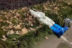 对话火爆网络的“草地小姐姐”：希望成都早点好起来 每人回自己的家躺自己的床图片