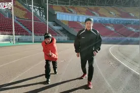 目标亲子跑！父子携手快乐锻炼图片