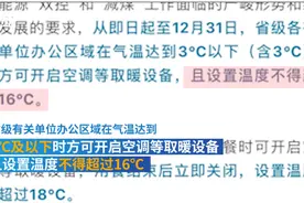 快评丨“3℃以下才能开空调”合理吗？图片