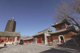 传奇古刹天宁寺图片