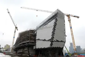 建筑龙骨大部分已完成，成都自然博物馆明年6月有望开放图片