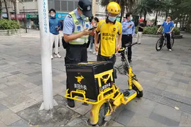 1月11日起，深圳启动深南路严管，严查无牌电单车图片