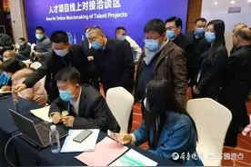 临清多家企业对接海外高层次人才图片