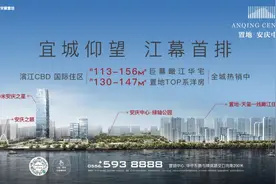 滨江CBD板块圈爆款户型！置地·安庆中心113㎡四开间朝南，圈粉无数！（文末福利）图片