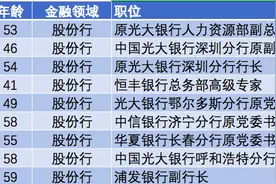 金融反腐2020｜股份行9人被查：5人有同一银行任职经历图片