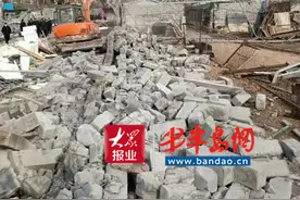 胶州九龙集中拆违大力震慑违建行为图片