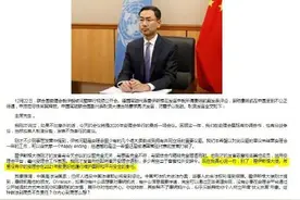 耿爽说的“别了，霍伊斯根大使”，应该怎么译？图片
