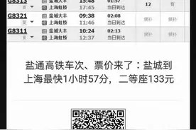 江苏沿海高铁通道全线贯通图片