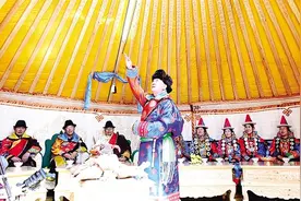 “肃北蒙古族祝赞词”抒写游牧民族“心灵史”图片