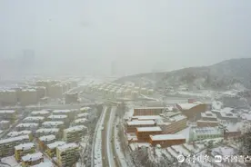 暴雪过后航拍，感受烟台不一样的美：大气震撼图片