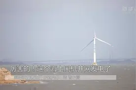 厉害的！这个海上风机并网发电了视频封面