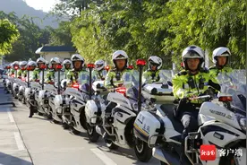 三亚交警列装一批特种技术用车 含首款国产公升级警用摩托图片
