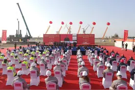 年建造6艘特种船的生产能力！中船长兴造船基地二期开工，2023年年底建成｜走近重大项目图片