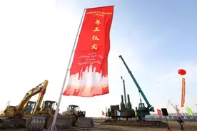 中国船舶长兴造船基地二期工程开工，位于上海长兴岛南岸沿线图片