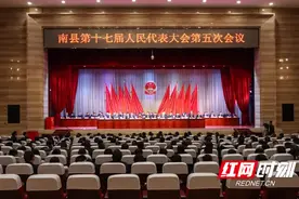 南县第十七届人民代表大会第五次会议举行第三次全体会议图片