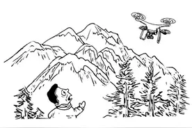 命案凶手逃进深山 被无人机追捕归案图片
