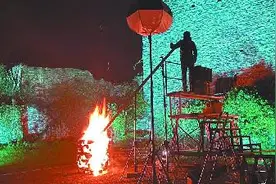 没有烟花爆竹，德国人过年拼创意图片