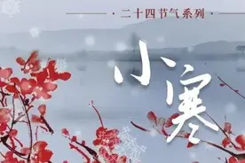 今日小寒，凛风吹霜雪，岁寒有暖阳图片