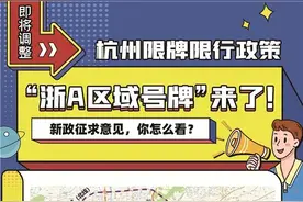 杭州限行方案调整，最新总结来了！市民推荐：不限牌不限行的新能源车牌，真香图片