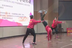 潍坊青州市：爱心汇聚一绳牵 跳动齐鲁促体健图片