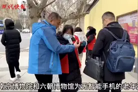 不会预约，没有健康码怎么办？来南京，各大博物馆参观对老人们这样操作……图片