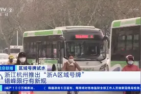 杭州推出浙A区域号牌！不用摇号，直接申领图片