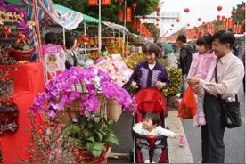 深圳取消全市迎春花市主会场，但市民买花更方便了图片