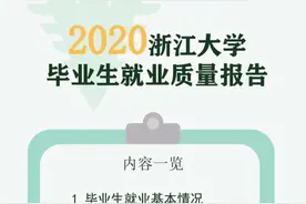 浙大毕业生都去哪儿了？一图看懂图片