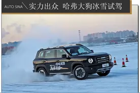 网红也有真实力 哈弗大狗冰雪试驾图片