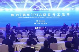 总投资150亿元！惠州这个全球单体产能最大的PTA项目正式动工图片