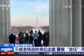 美警对待示威者为何双标？“国会陷落”戳破美国民主的“滤镜”图片