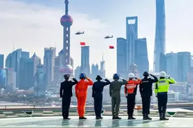 参加完仪式，直接奔赴岗位，上海公安系统庆祝首个“中国人民警察节”图片