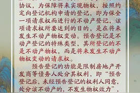 民法典·条文解析（第221条）｜什么是预告登记图片