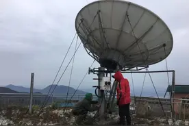 “霸王级”寒潮来袭，汕头空管通导人员零下5℃坚守岗位保运行图片