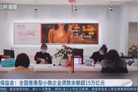 银保监会：全国普惠型小微企业贷款余额超15万亿元视频封面