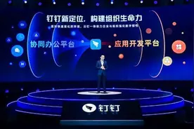 钉钉再进化：企业协同办公+应用开发平台图片