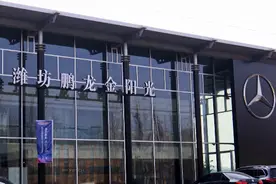 新车两处破裂 女车主称潍坊鹏龙金阳光奔驰4S店员工划伤车辆让她报保险修车图片