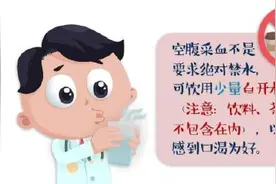 空腹抽血前能不能喝水？图片