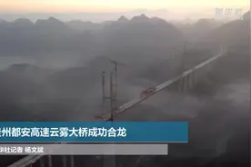 贵州都安高速云雾大桥成功合龙视频封面