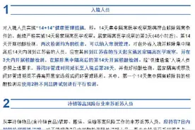 明确了！春节期间来苏返苏人员健康管理措施图片