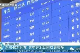 刚刚，高铁驶出！今起江苏13个设区市全部实现高铁直达北京图片