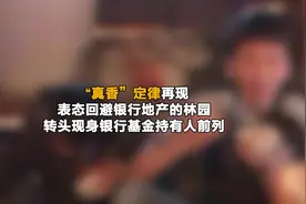 “真香定律”再现！表态回避银行地产的林园 转头现身银行基金持有人前列视频封面