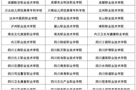 快收藏！2021年高职单招在川招生高校名单来了图片