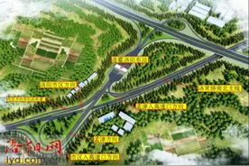 立交通车！连霍高速洛阳东收费站与三川大道实现互通图片